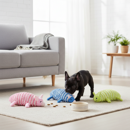 Stripe Pose Pals Interactive Dental Molar Dog Toy Series