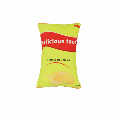 Creative Simulation Snack Bag Squeaky Potato Chip Interactive Dog Toy