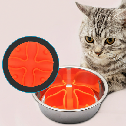 Pet Round Suction Slow Food Licking Plate Mat
