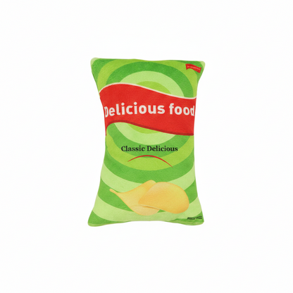 Creative Simulation Snack Bag Squeaky Potato Chip Interactive Dog Toy