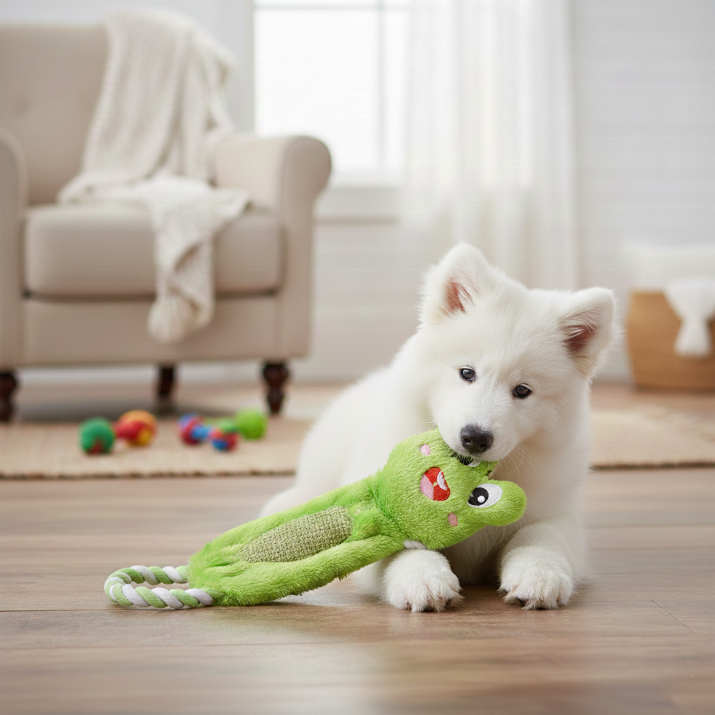 Tennis Pull Tab Collection Interactive Teeth Grinding and Cleaning Dog Toy