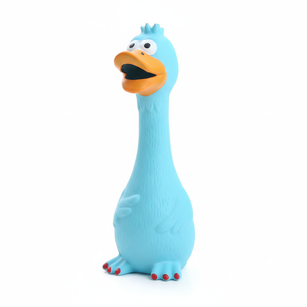 Screaming Chicken High Resonance Interactive Squeak Pet Toy