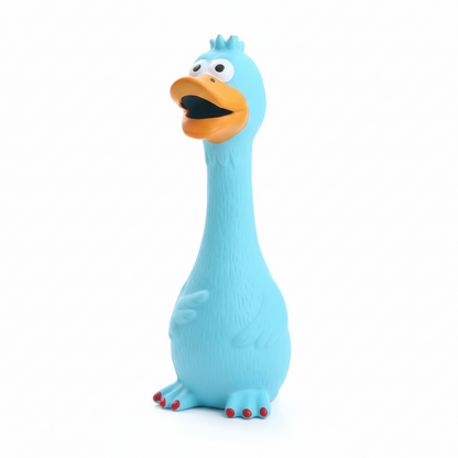 Screaming Chicken High Resonance Interactive Squeak Pet Toy