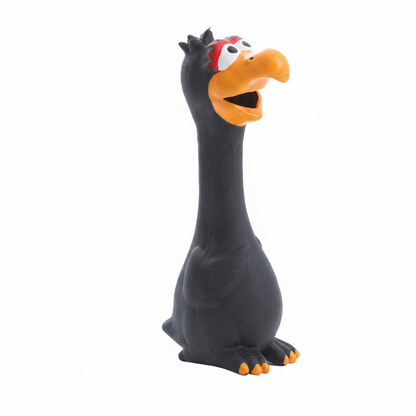 Screaming Chicken High Resonance Interactive Squeak Pet Toy