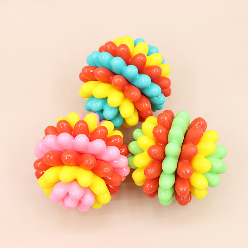 Prism Orbit Kinetic Sphere Architectural Multi Axis Teething Anchor