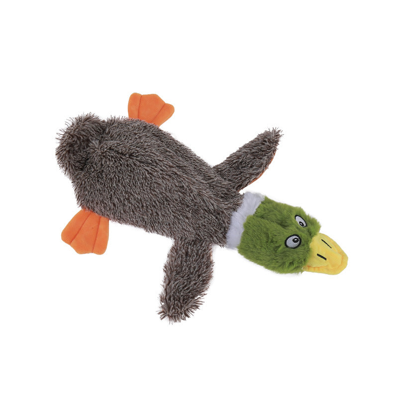 Wild Duck Squeaking Paper Entertainment Toy For Self Play And Engagement