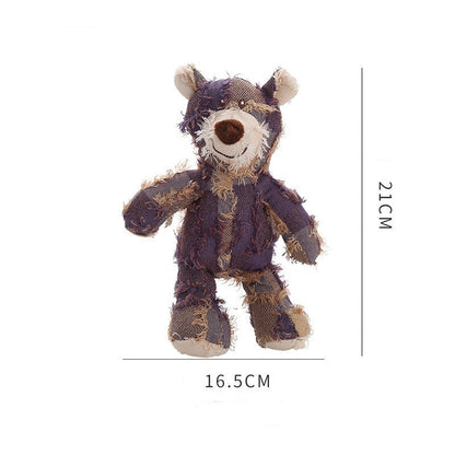 The Beggar Bear Collection Professional Teeth Cleaning Squeaky Plush