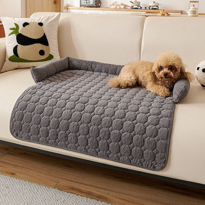 Calming Pet Sleeping Mats with Integrated Pillow