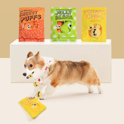 Creative Snack Hideaway Interactive Squeak Toy For Curious Pets
