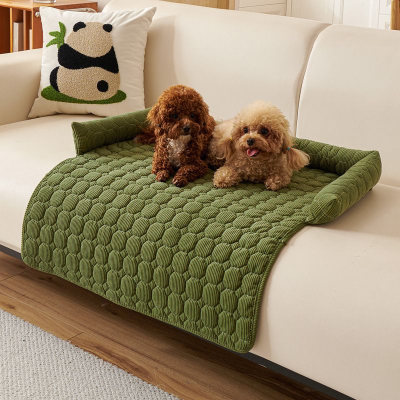 Calming Pet Sleeping Mats with Integrated Pillow