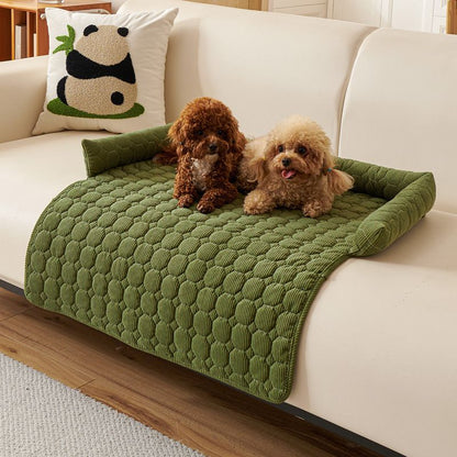 Calming Pet Sleeping Mats with Integrated Pillow