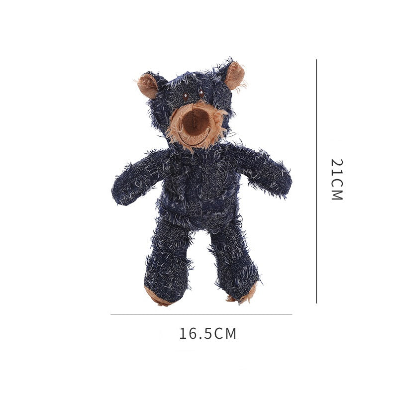 The Beggar Bear Collection Professional Teeth Cleaning Squeaky Plush