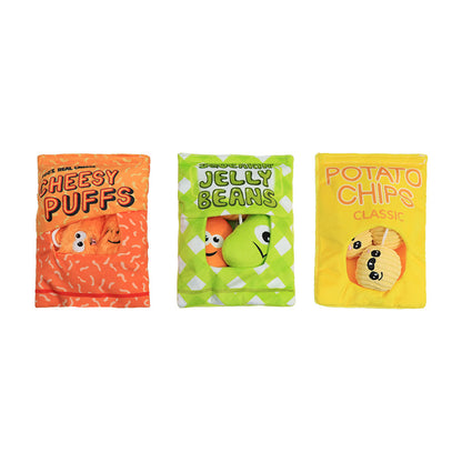 Creative Snack Hideaway Interactive Squeak Toy For Curious Pets