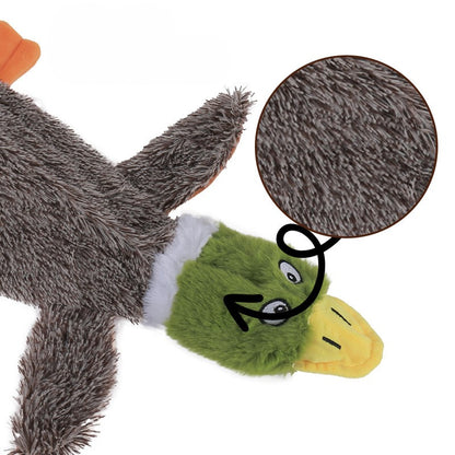 Wild Duck Squeaking Paper Entertainment Toy For Self Play And Engagement