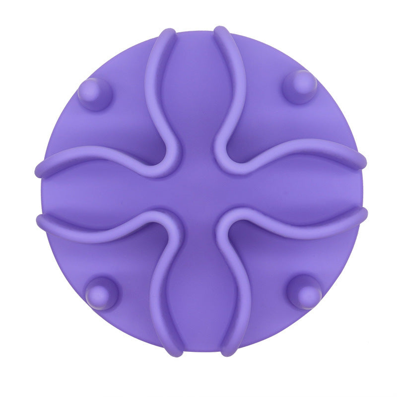 Pet Round Suction Slow Food Licking Plate Mat