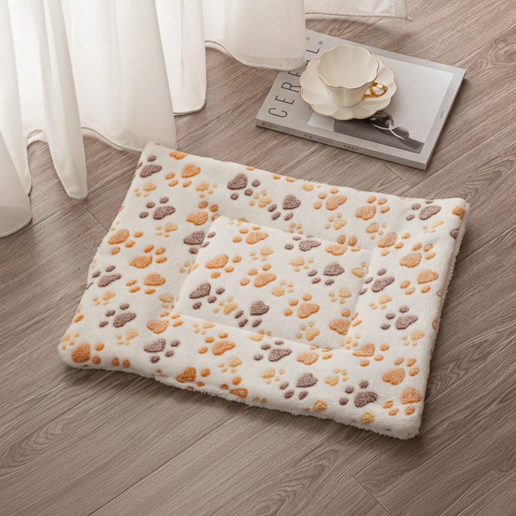 Winter Layer Non-Slip Floor Accent Thermal Pet Pad