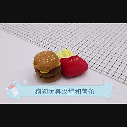 The Gourmet Snack Collection Professional Squeaky Plush Series